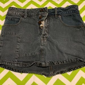Free people jean skirt 25